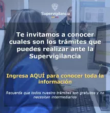 trámites supervigilancia