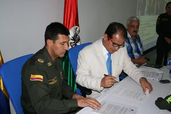 Superintendente Firmó Alianza Estratégica por seguridad de Casanare