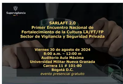 30 de agosto de 2024 Primer encuentro nacional para hablar sobre la cultura de la legalidad en el sector de la vigilancia y seguridad privada