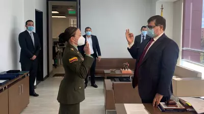 Se posesionó Asesor del Sector Defensa - Teniente Coronel Maria Niyelena Hoyos Medina