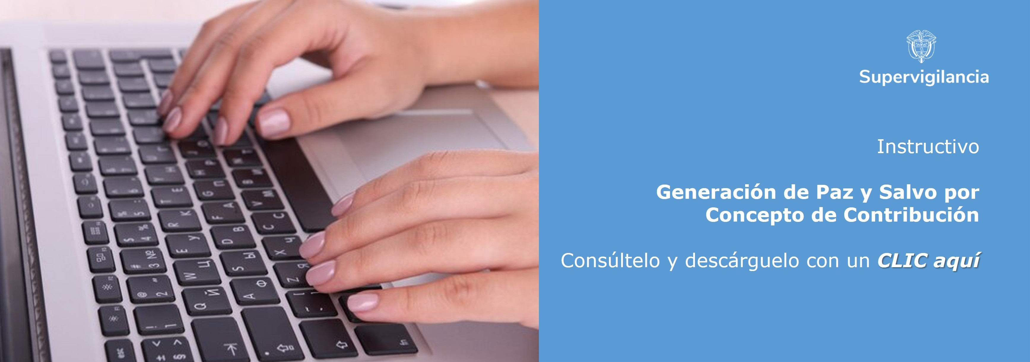 Instructivo para la generación de paz y salvo por contribución Instructivo para la generación de paz y salvo por contribución